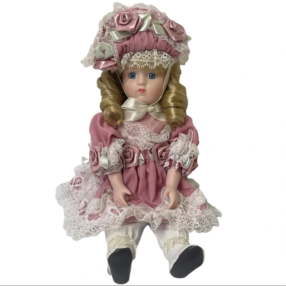 Vintage Porcelain Doll Lace Helene Luxury Lace Victorian Edwardian Renaissance